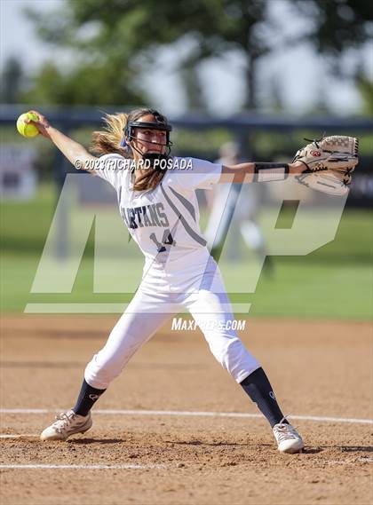 Thumbnail 3 in South @ Orcutt Academy (CIF CS Softball Championships-Division 6) photogallery.