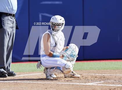 Thumbnail 2 in South @ Orcutt Academy (CIF CS Softball Championships-Division 6) photogallery.