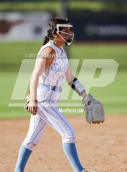 Thumbnail 2 in South @ Orcutt Academy (CIF CS Softball Championships-Division 6) photogallery.