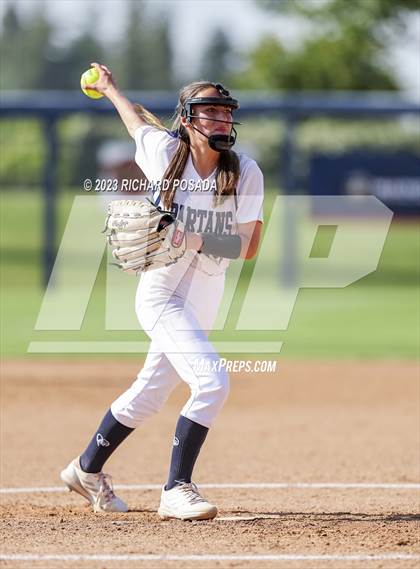 Thumbnail 3 in South @ Orcutt Academy (CIF CS Softball Championships-Division 6) photogallery.
