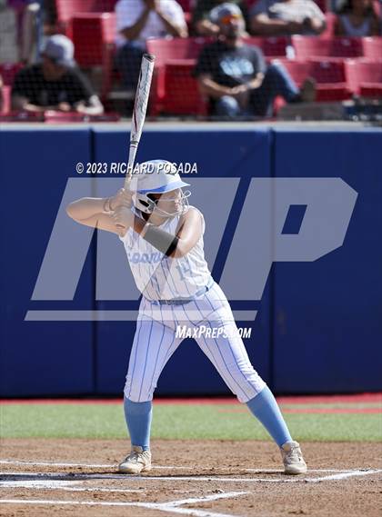 Thumbnail 2 in South @ Orcutt Academy (CIF CS Softball Championships-Division 6) photogallery.