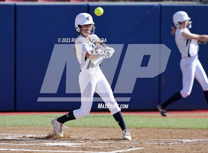 Thumbnail 2 in South @ Orcutt Academy (CIF CS Softball Championships-Division 6) photogallery.