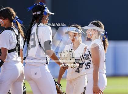 Thumbnail 2 in South @ Orcutt Academy (CIF CS Softball Championships-Division 6) photogallery.