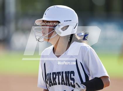 Thumbnail 3 in South @ Orcutt Academy (CIF CS Softball Championships-Division 6) photogallery.
