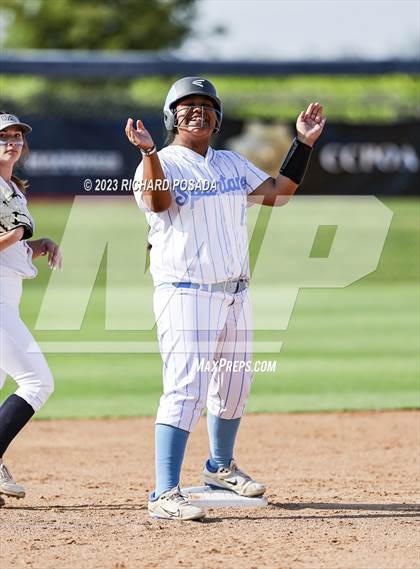 Thumbnail 3 in South @ Orcutt Academy (CIF CS Softball Championships-Division 6) photogallery.