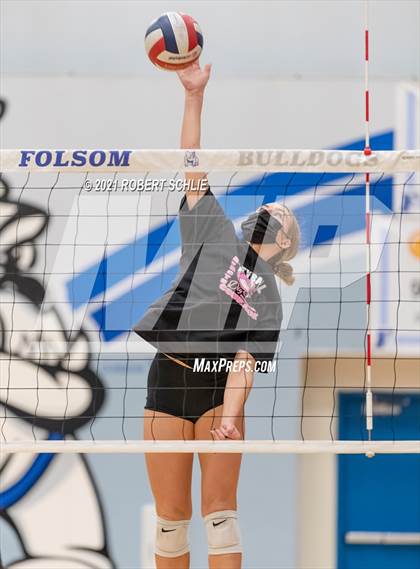 Thumbnail 2 in Franklin vs Folsom (CIF SJS D1 Playoffs) photogallery.
