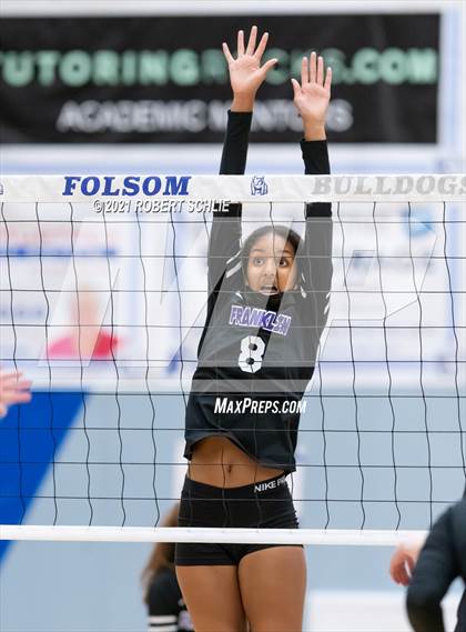Thumbnail 3 in Franklin vs Folsom (CIF SJS D1 Playoffs) photogallery.