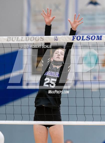 Thumbnail 2 in Franklin vs Folsom (CIF SJS D1 Playoffs) photogallery.