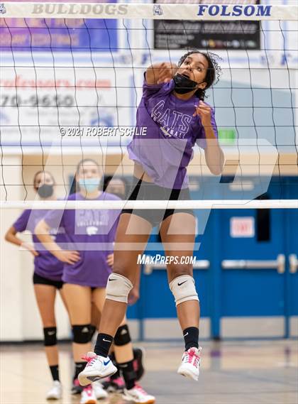 Thumbnail 3 in Franklin vs Folsom (CIF SJS D1 Playoffs) photogallery.