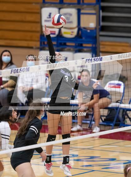 Thumbnail 3 in Franklin vs Folsom (CIF SJS D1 Playoffs) photogallery.