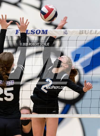 Thumbnail 2 in Franklin vs Folsom (CIF SJS D1 Playoffs) photogallery.