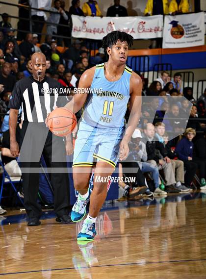 Thumbnail 3 in Prolific Prep of Napa Christian vs. Huntington St. Joseph Prep (Consolation) photogallery.