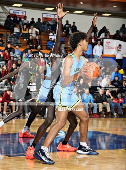 Thumbnail 2 in Prolific Prep of Napa Christian vs. Huntington St. Joseph Prep (Consolation) photogallery.