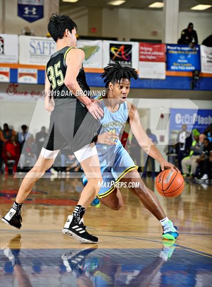 Thumbnail 2 in Prolific Prep of Napa Christian vs. Huntington St. Joseph Prep (Consolation) photogallery.