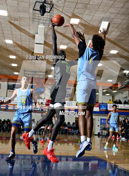 Thumbnail 3 in Prolific Prep of Napa Christian vs. Huntington St. Joseph Prep (Consolation) photogallery.