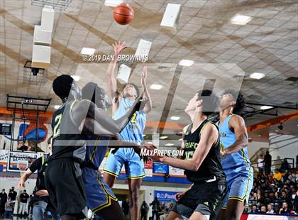 Thumbnail 2 in Prolific Prep of Napa Christian vs. Huntington St. Joseph Prep (Consolation) photogallery.