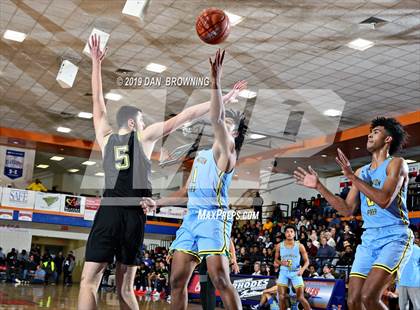 Thumbnail 3 in Prolific Prep of Napa Christian vs. Huntington St. Joseph Prep (Consolation) photogallery.