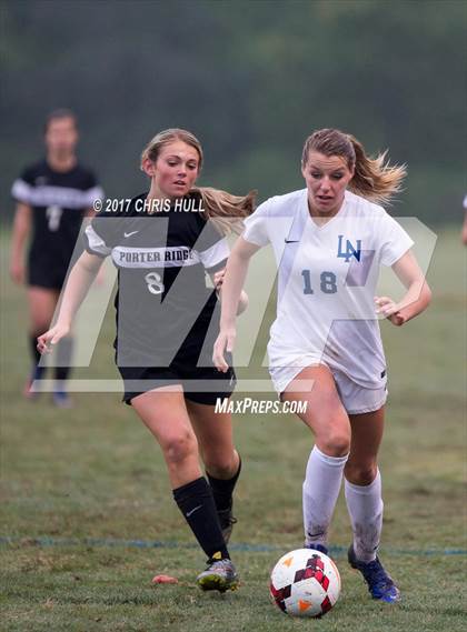 Thumbnail 2 in Porter Ridge vs. Lake Norman (NCHSAA 2nd Round Playoff) photogallery.