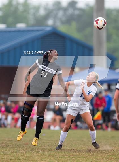 Thumbnail 2 in Porter Ridge vs. Lake Norman (NCHSAA 2nd Round Playoff) photogallery.