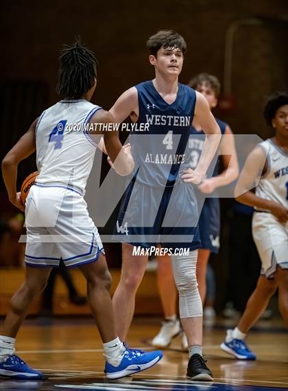 Thumbnail 1 in Western Alamance vs. Westover (NCHSAA 3A Second Round) photogallery.