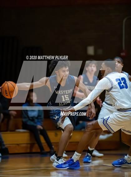 Thumbnail 2 in Western Alamance vs. Westover (NCHSAA 3A Second Round) photogallery.