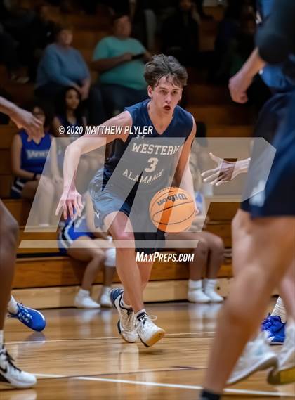Thumbnail 1 in Western Alamance vs. Westover (NCHSAA 3A Second Round) photogallery.