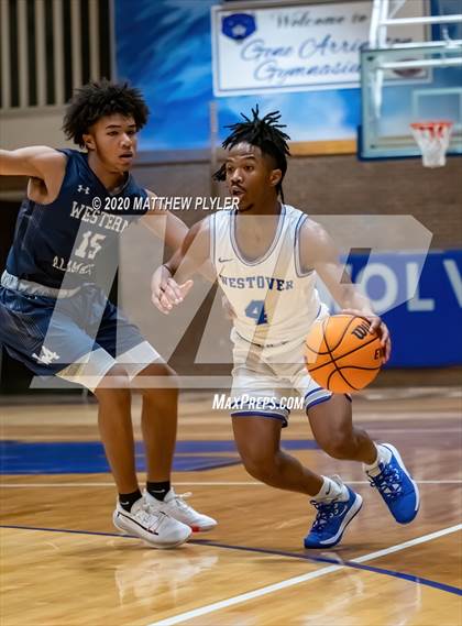 Thumbnail 2 in Western Alamance vs. Westover (NCHSAA 3A Second Round) photogallery.