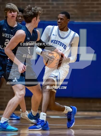 Thumbnail 2 in Western Alamance vs. Westover (NCHSAA 3A Second Round) photogallery.