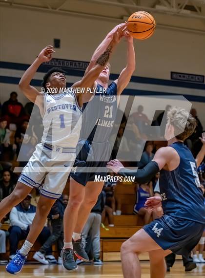 Thumbnail 1 in Western Alamance vs. Westover (NCHSAA 3A Second Round) photogallery.