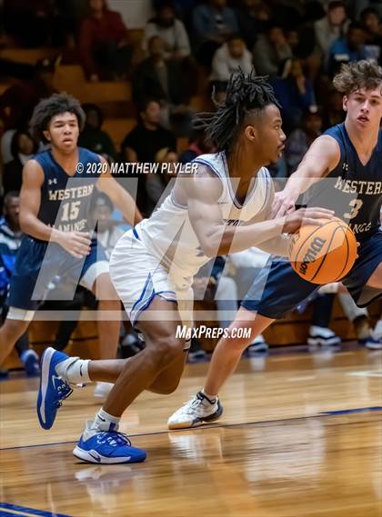 Thumbnail 3 in Western Alamance vs. Westover (NCHSAA 3A Second Round) photogallery.