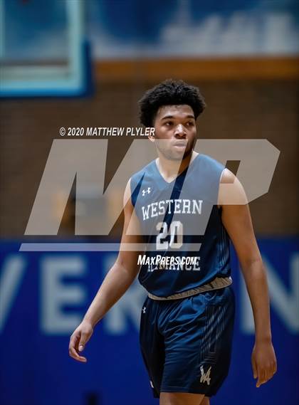 Thumbnail 2 in Western Alamance vs. Westover (NCHSAA 3A Second Round) photogallery.