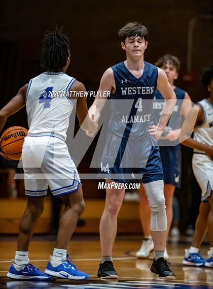 Thumbnail 3 in Western Alamance vs. Westover (NCHSAA 3A Second Round) photogallery.