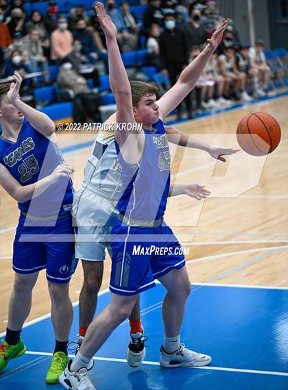 Thumbnail 2 in Northwest Yeshiva @ Mount Vernon Christian (1B District 1/2/3 Playoffs) photogallery.