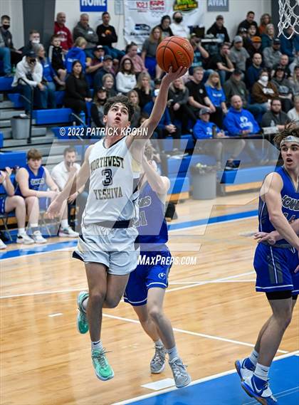Thumbnail 1 in Northwest Yeshiva @ Mount Vernon Christian (1B District 1/2/3 Playoffs) photogallery.