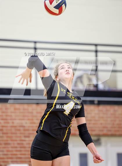 Thumbnail 2 in St. Teresa's Academy vs. Lee's Summit West (MSHSAA Class 5 District Championship) photogallery.