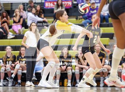 Thumbnail 3 in St. Teresa's Academy vs. Lee's Summit West (MSHSAA Class 5 District Championship) photogallery.
