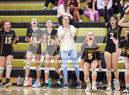 Thumbnail 1 in St. Teresa's Academy vs. Lee's Summit West (MSHSAA Class 5 District Championship) photogallery.