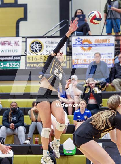 Thumbnail 1 in St. Teresa's Academy vs. Lee's Summit West (MSHSAA Class 5 District Championship) photogallery.