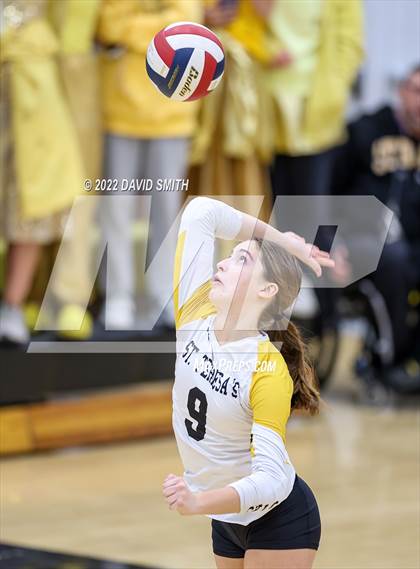 Thumbnail 1 in St. Teresa's Academy vs. Lee's Summit West (MSHSAA Class 5 District Championship) photogallery.