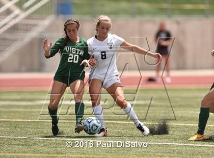 Thumbnail 2 in Columbine vs. Mountain Vista (CHSAA 5A Semifinal) photogallery.