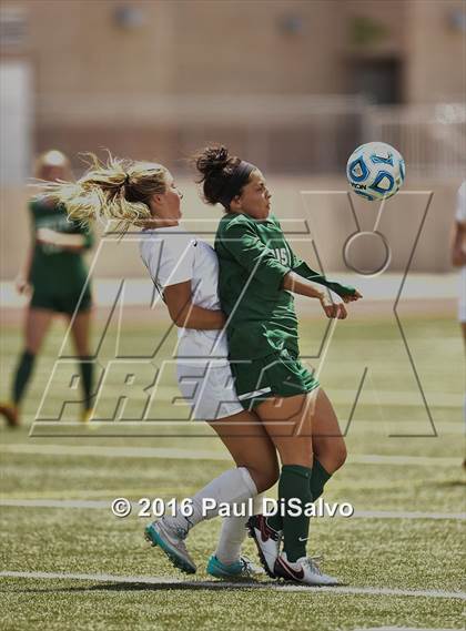 Thumbnail 2 in Columbine vs. Mountain Vista (CHSAA 5A Semifinal) photogallery.