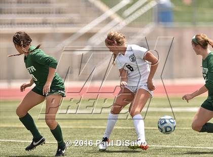 Thumbnail 3 in Columbine vs. Mountain Vista (CHSAA 5A Semifinal) photogallery.