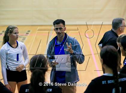 Thumbnail 2 in St. Scholastica vs Academy of the Sacred Heart (Catholic League Tournament) photogallery.