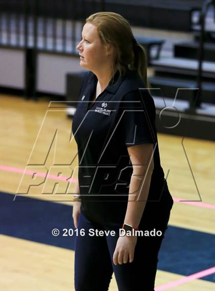 Thumbnail 3 in St. Scholastica vs Academy of the Sacred Heart (Catholic League Tournament) photogallery.