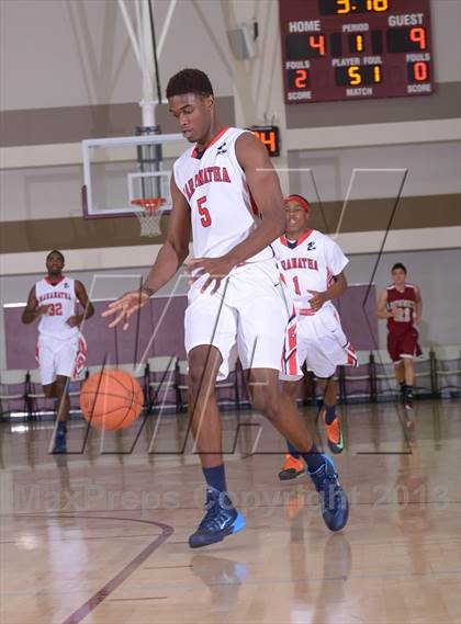 Thumbnail 1 in Maranatha vs. Downey (MaxPreps Holiday Classic) photogallery.
