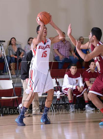 Thumbnail 3 in Maranatha vs. Downey (MaxPreps Holiday Classic) photogallery.