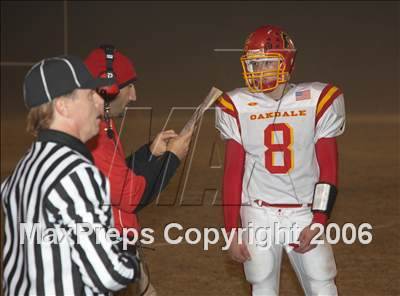 Thumbnail 1 in Oakdale @ Colfax (SJS Playoffs) photogallery.