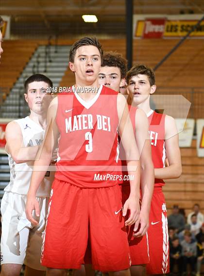 Thumbnail 1 in Mater Dei vs South Eugene (Les Schwab Invitational) photogallery.