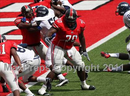 Thumbnail 2 in Dwyer vs. Glenville (Kirk Herbstreit National Kickoff Classic) photogallery.