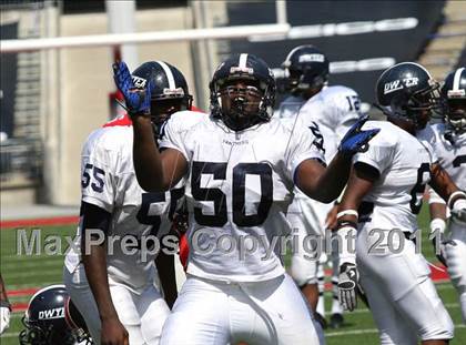 Thumbnail 1 in Dwyer vs. Glenville (Kirk Herbstreit National Kickoff Classic) photogallery.